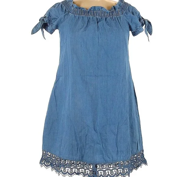 american rag blue dress A.l.c. Rue Mini Dress